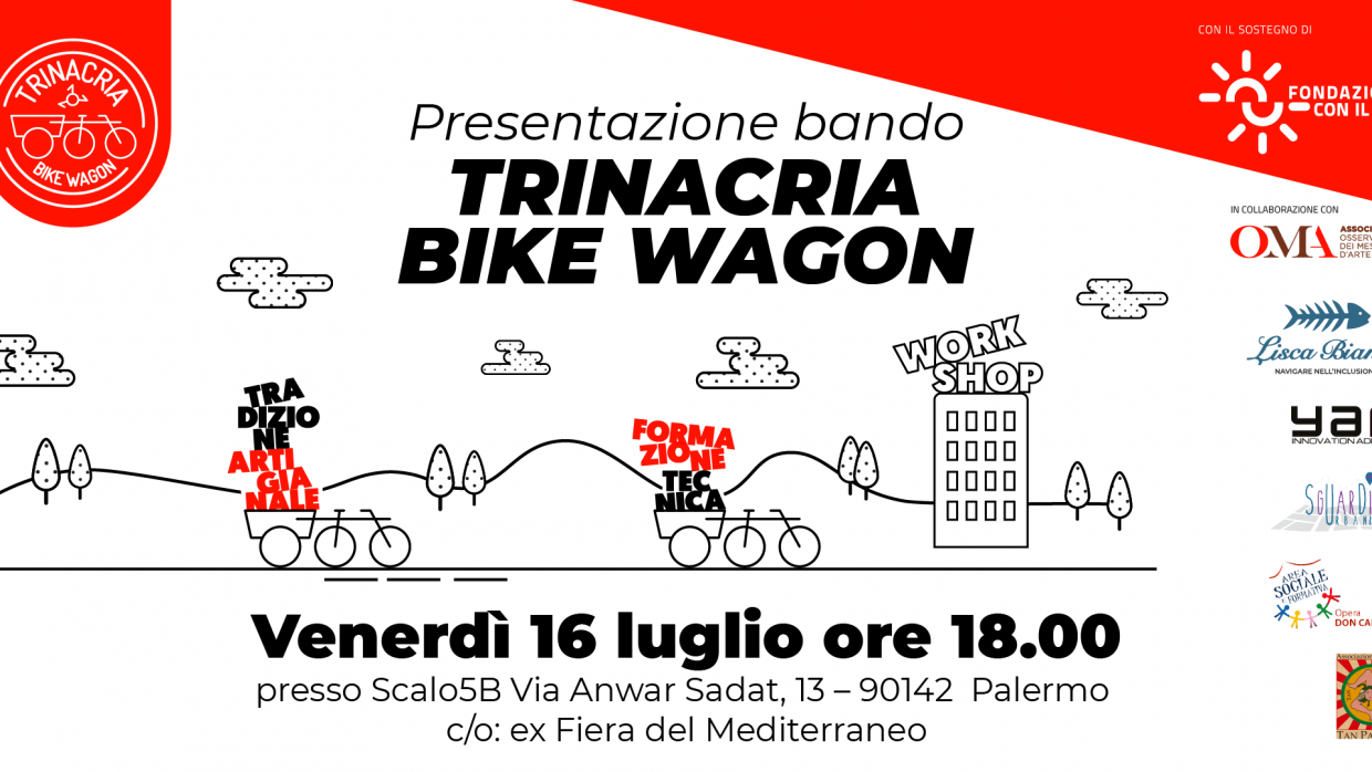 Trinacria Bike Wagon E Presentazione ufficiale del progetto